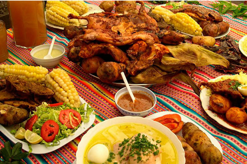 Gastronomia platos tipicos Cusco